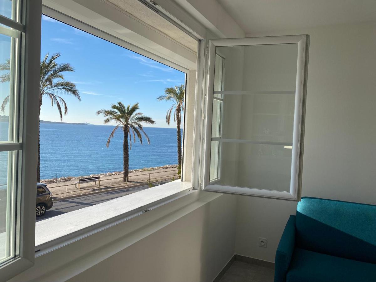 Splendide Studio Miramar Vue Mer Avec Terrasse Bandol Dış mekan fotoğraf